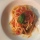 spaghetti with tomatoes, garlic, and basil